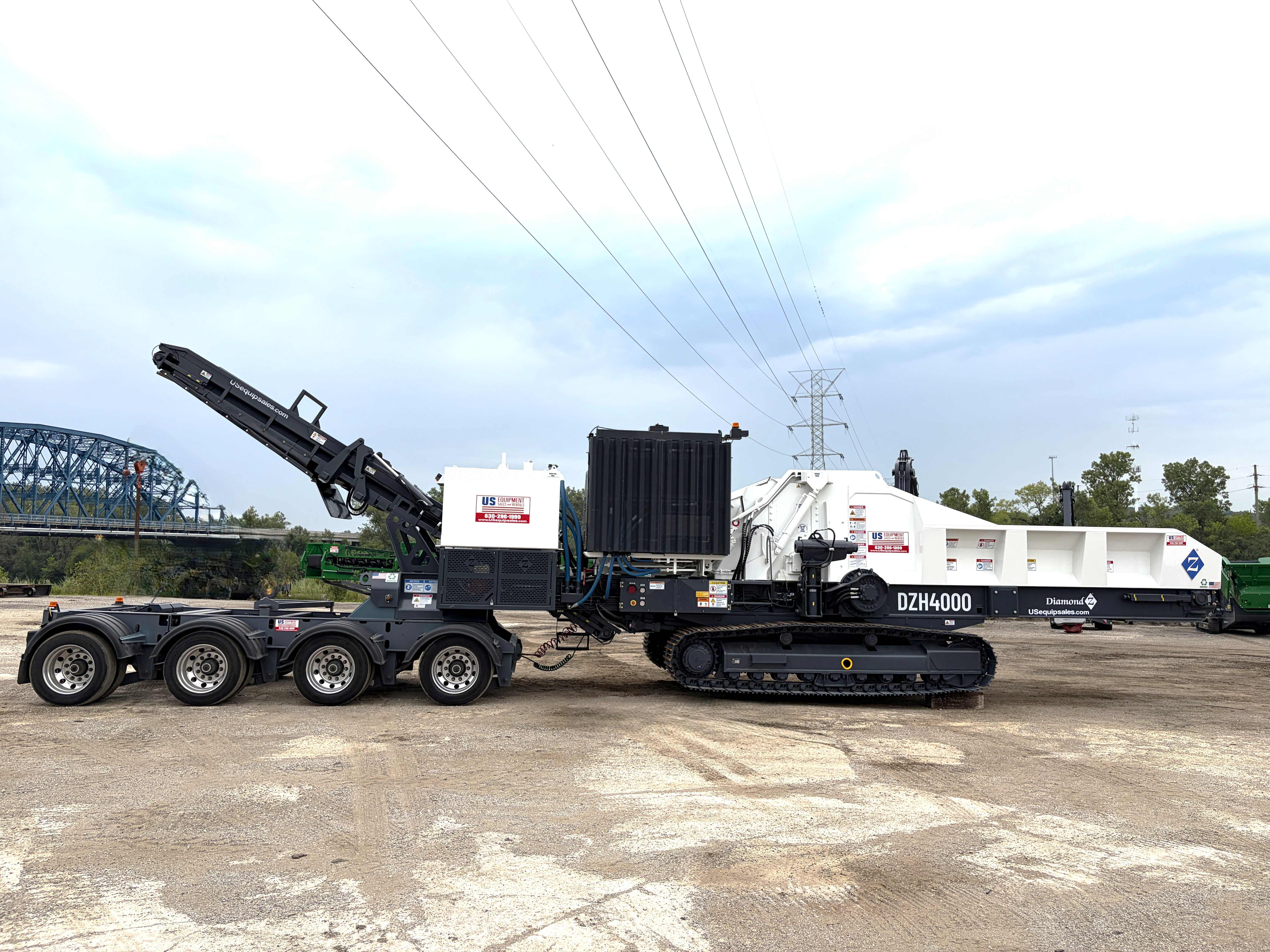 2026 Diamond Z DZH4000 Horizontal Grinder | Heavy-Duty Wood & Waste Processing