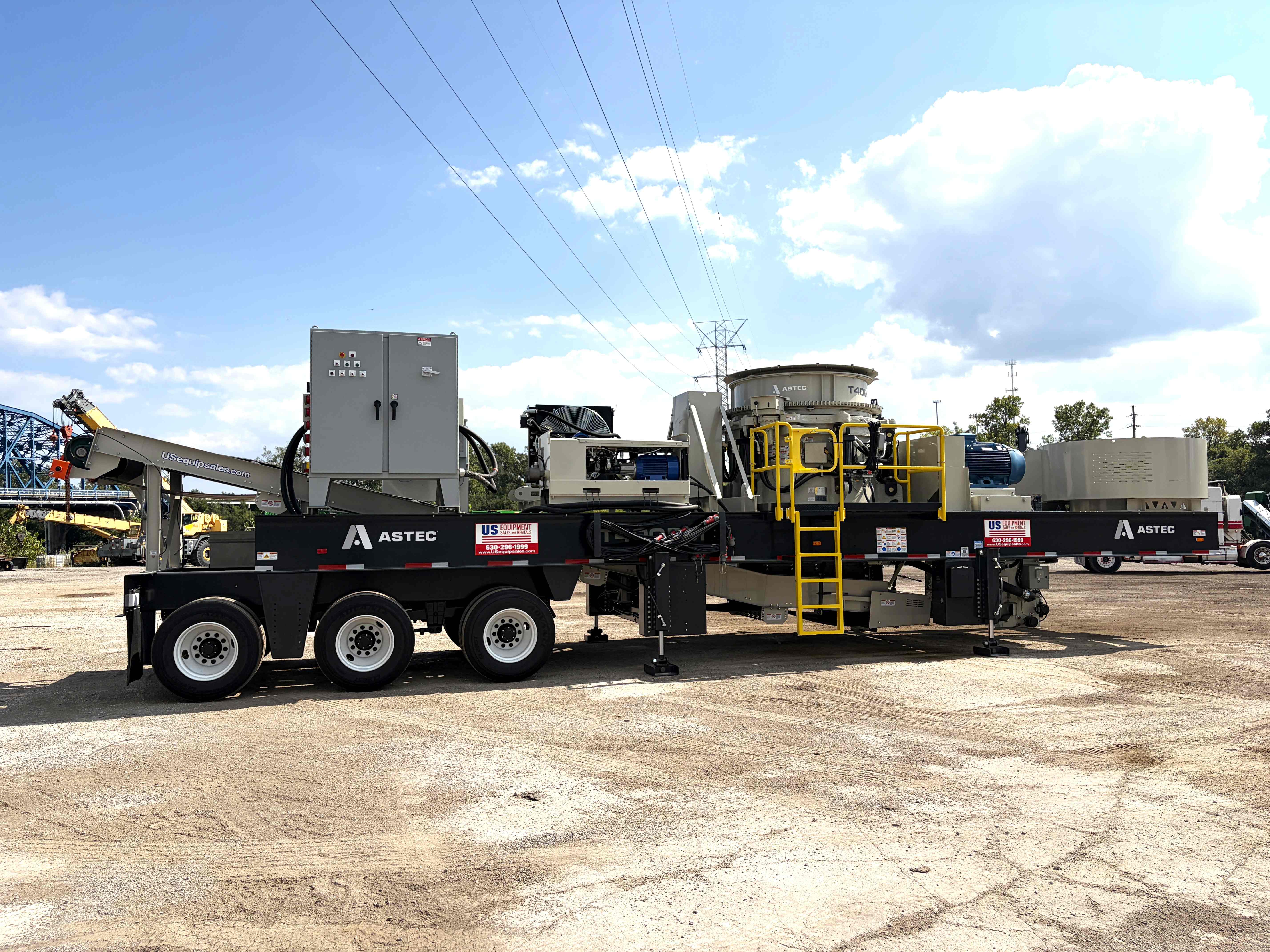 2026 Astec Telsmith T400PM Portable Cone Plant #C295