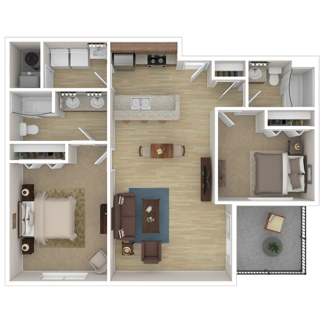 The Arcadia layout