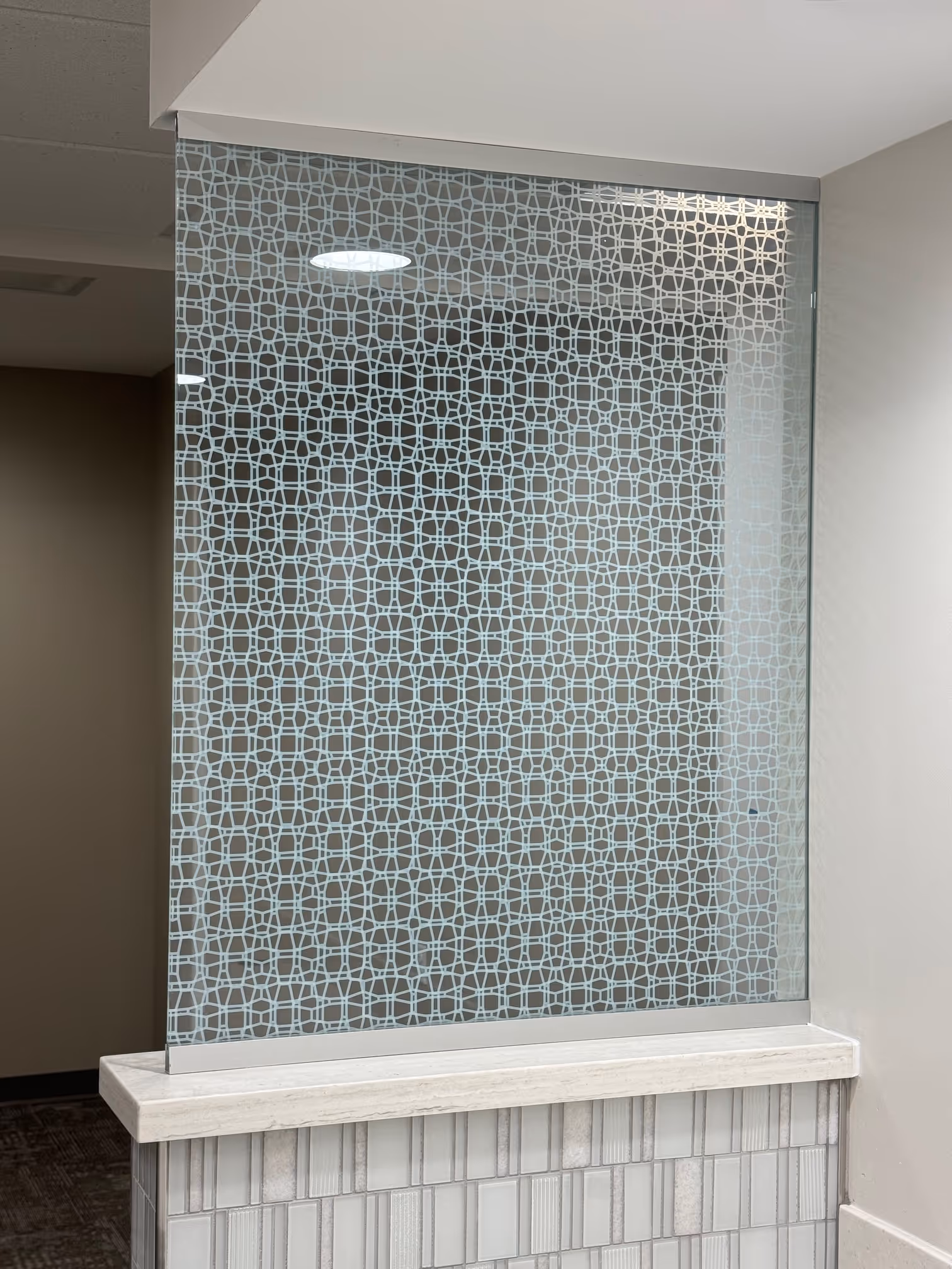 Opulence Window Film in a doctor office