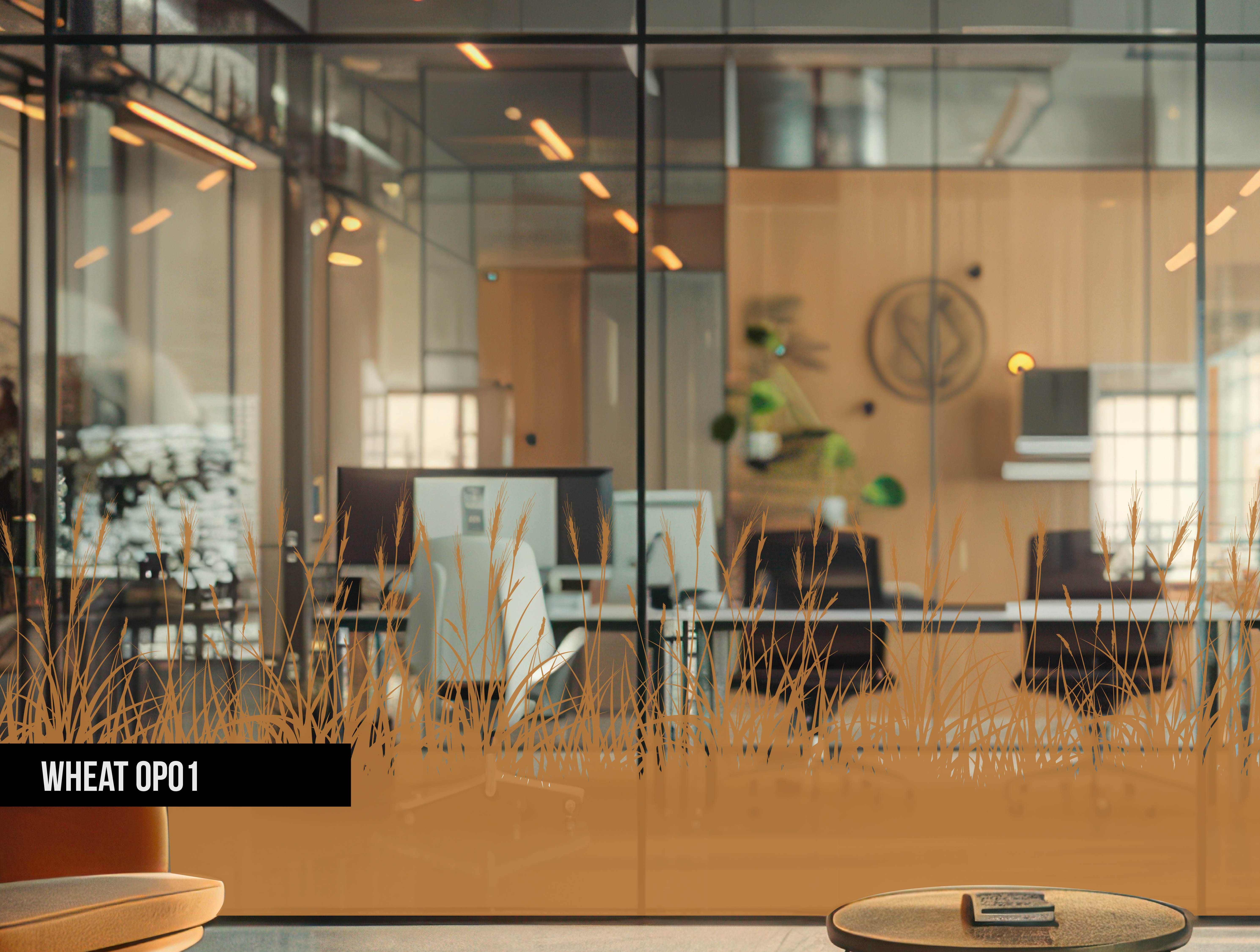 wheat orange window film