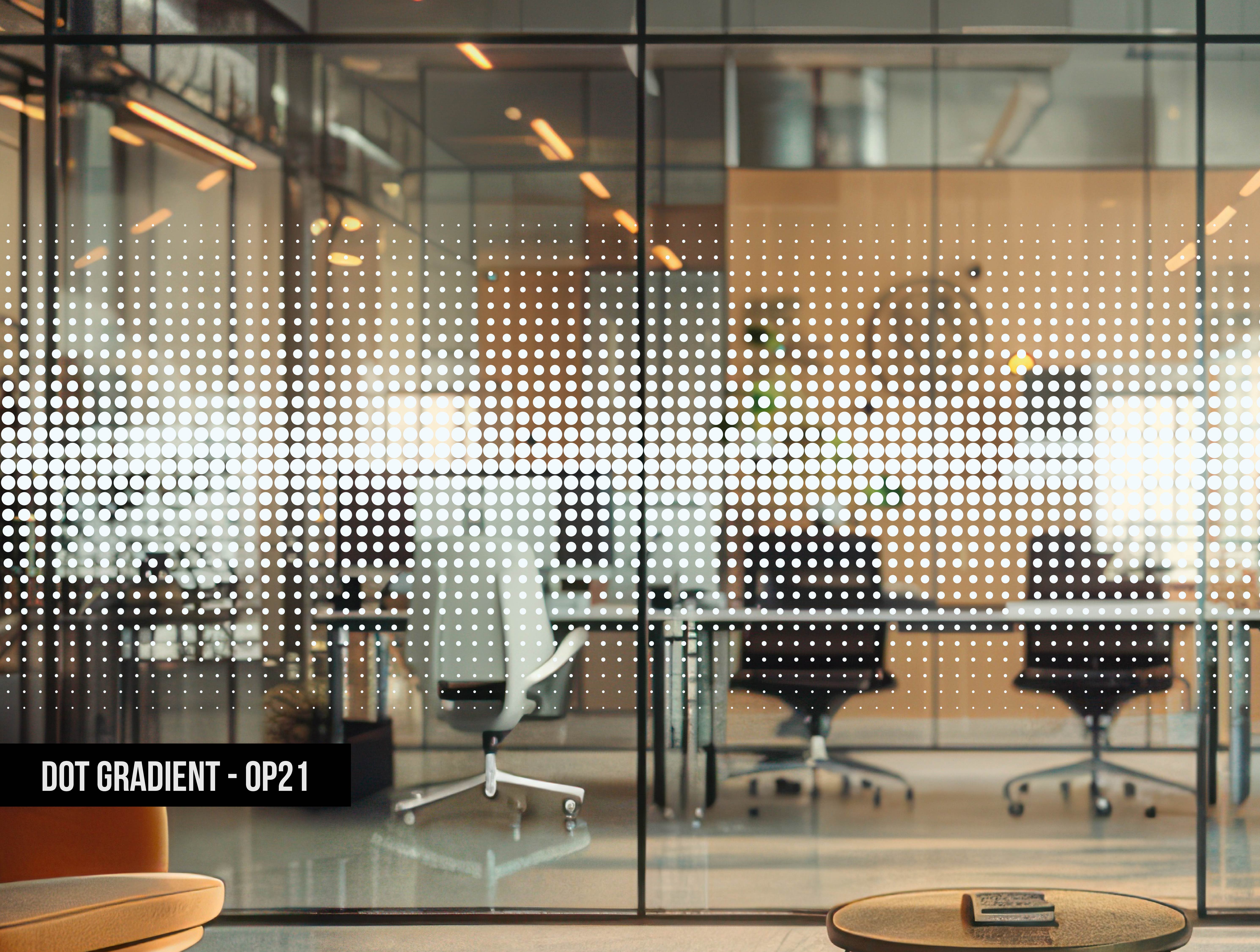 Dot Gradient window film