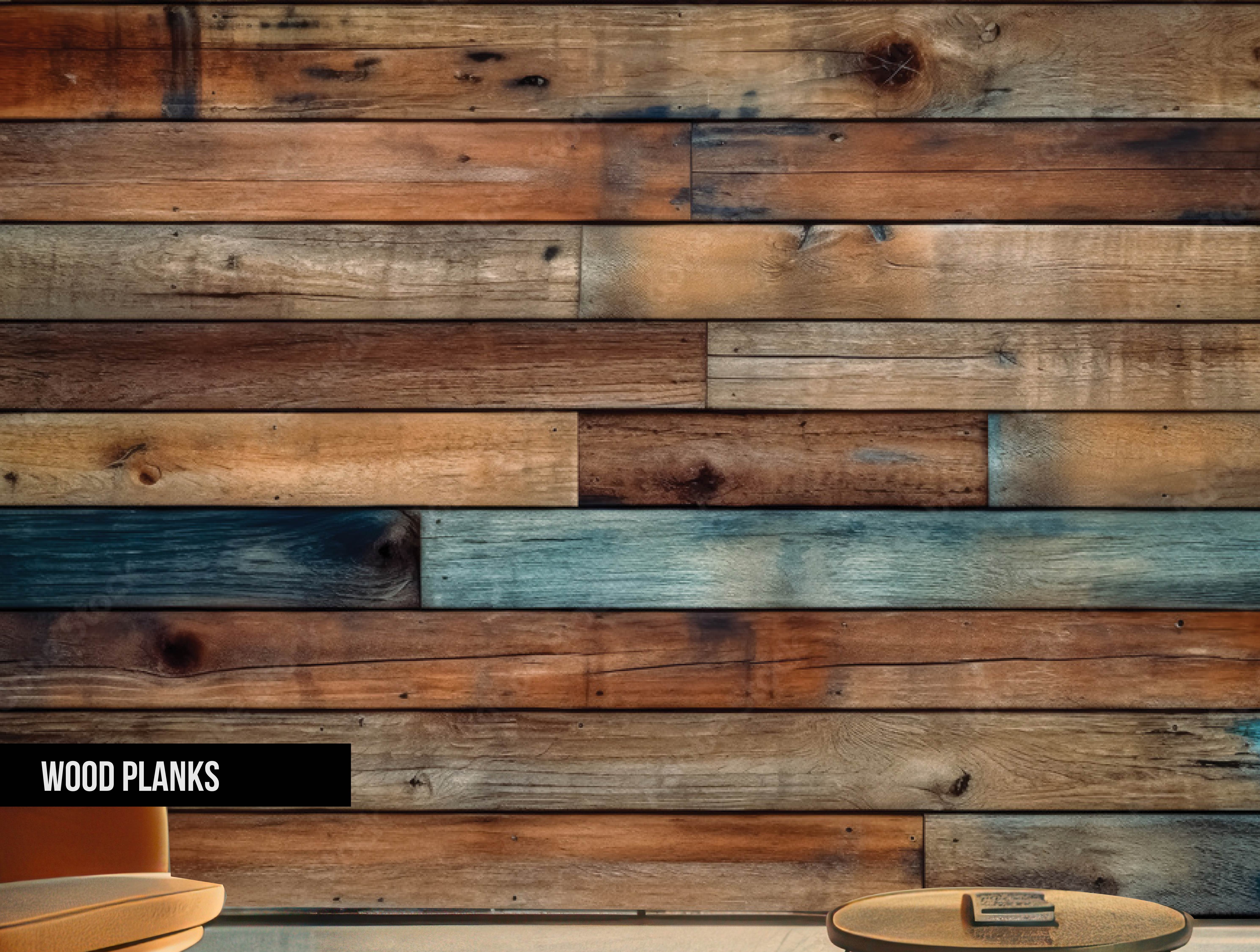 wood planks opulence decorative film