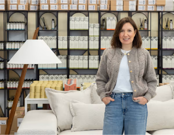 Photo of Emily Wheeler, founder of Furnishing Futures