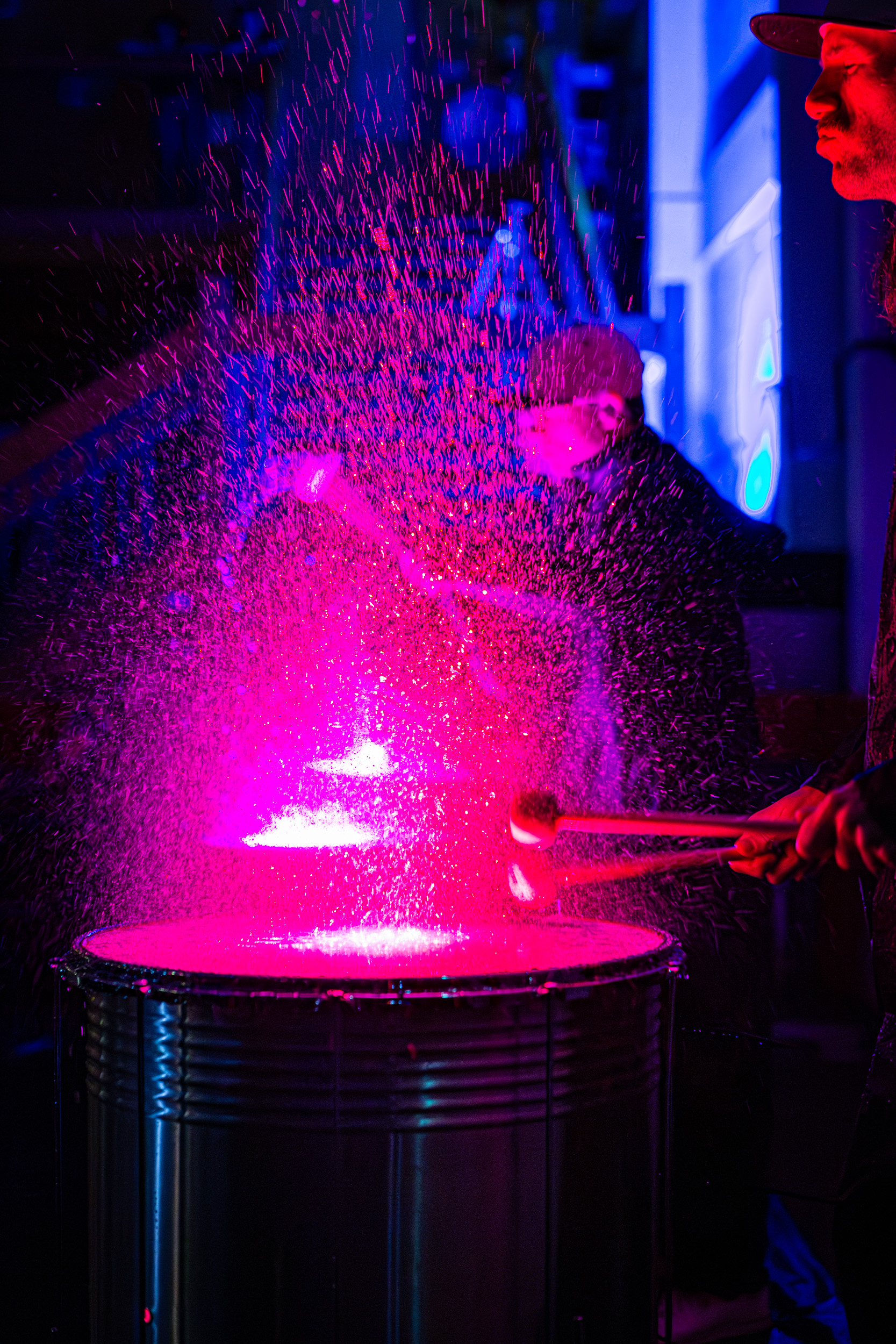 Liquid Drum Show für Messen, Galas, Firmenevents
