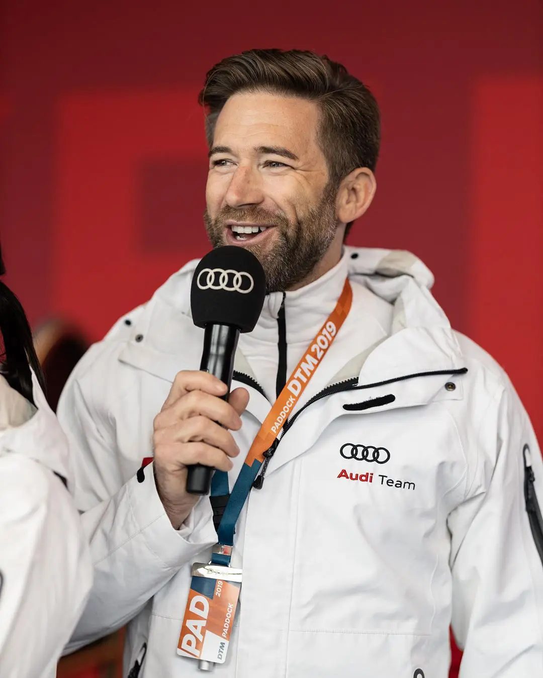 Sport Moderator Sascha Kalupke moderiert für Audi