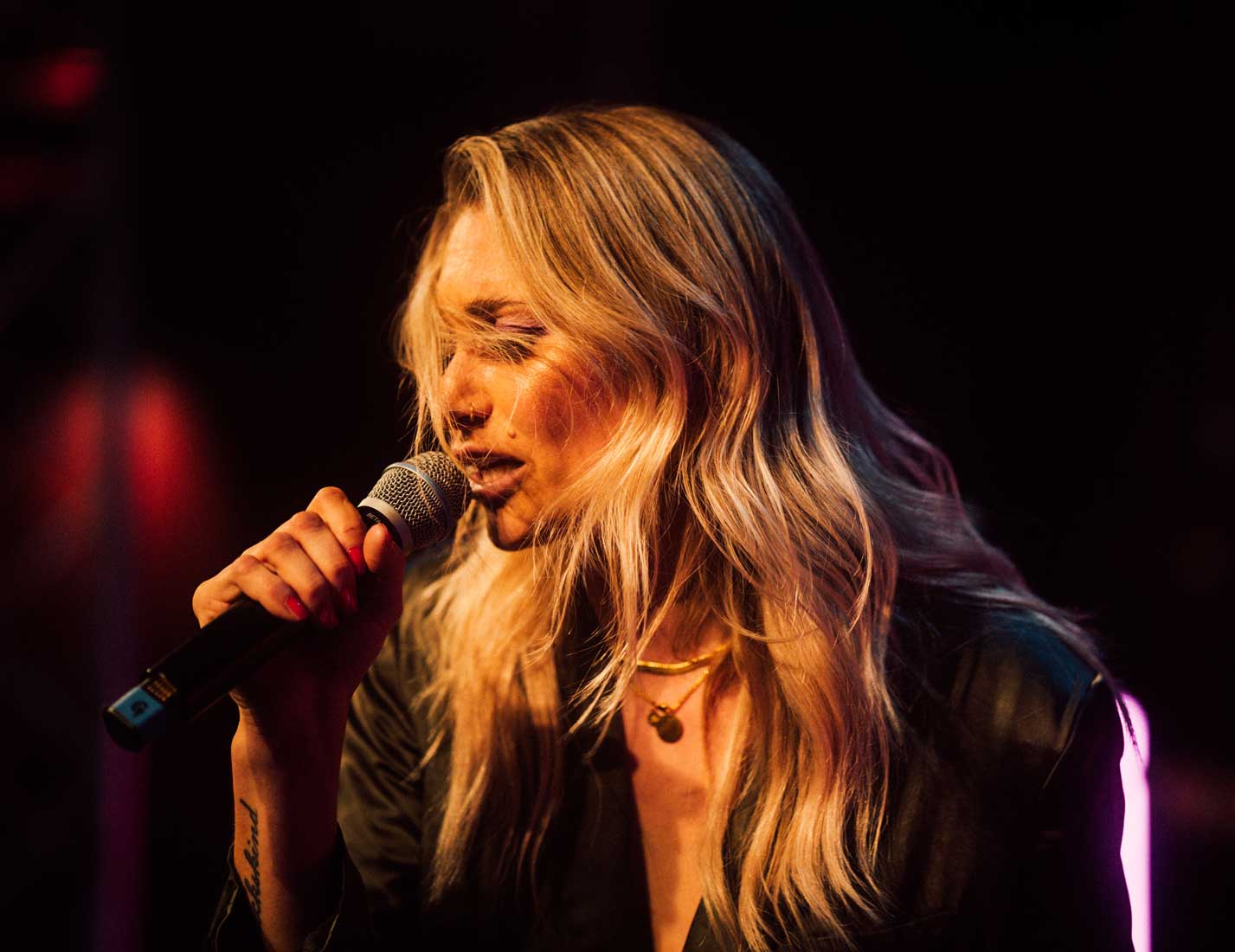 Event Sängerin Giulia Wahn bei der Finest Music Session
