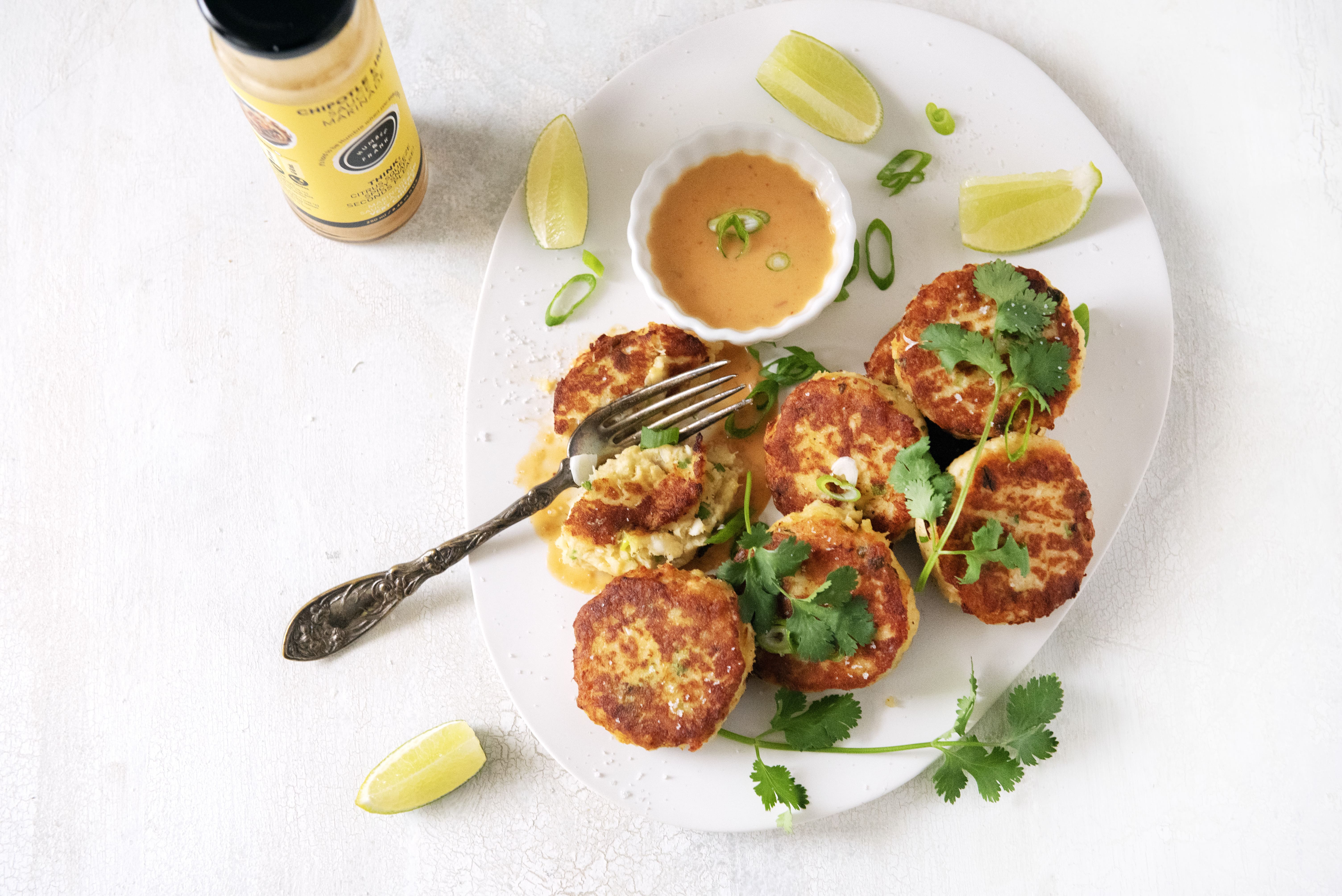 CHIPOTLE LIME HALIBUT CAKES
