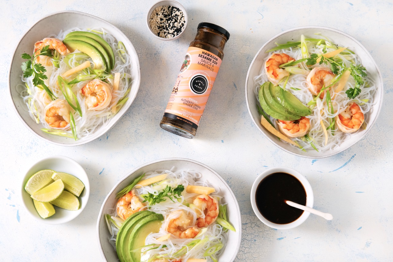 Spring Roll Shrimp Salad