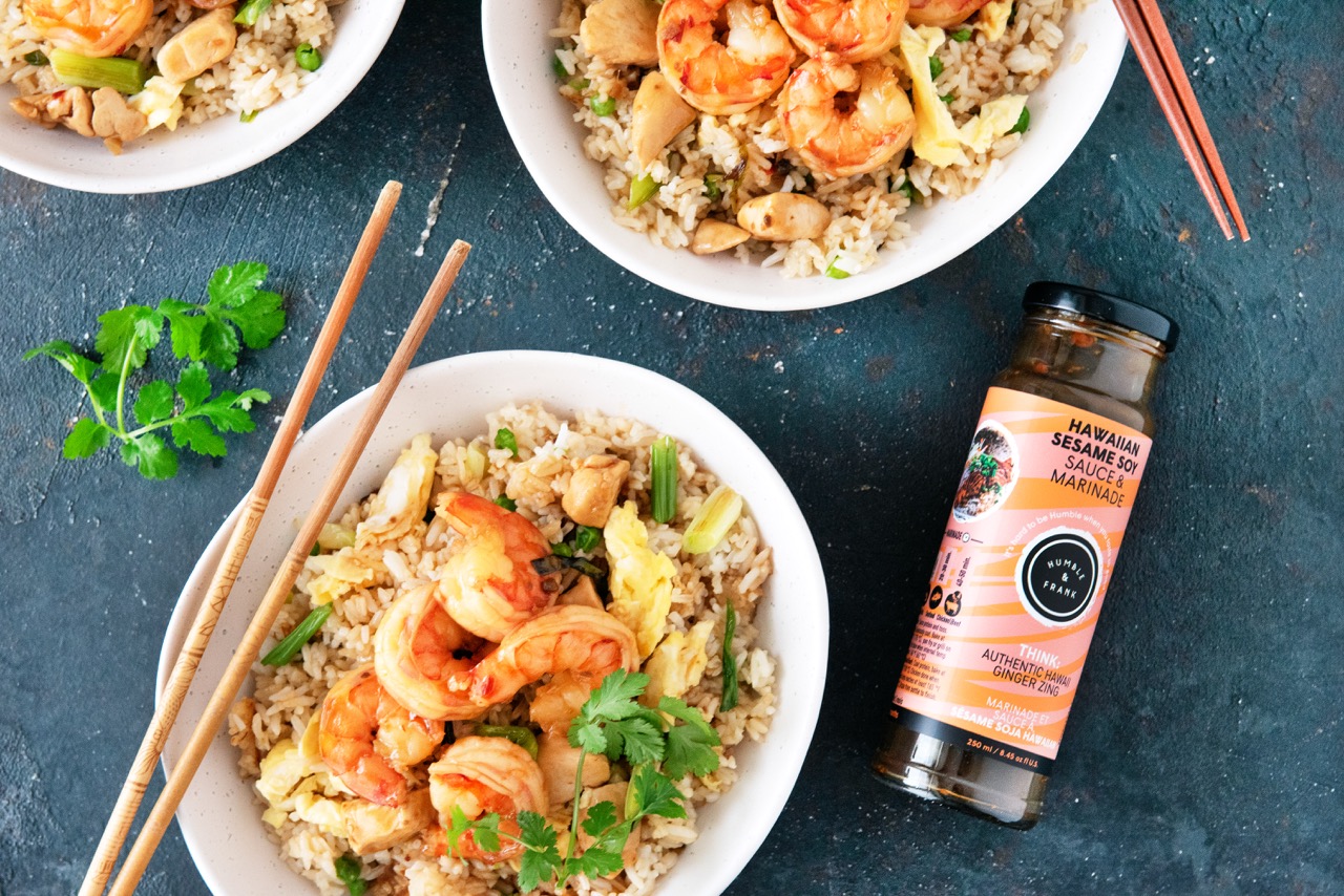 Shrimp and Chicken Fried Rice