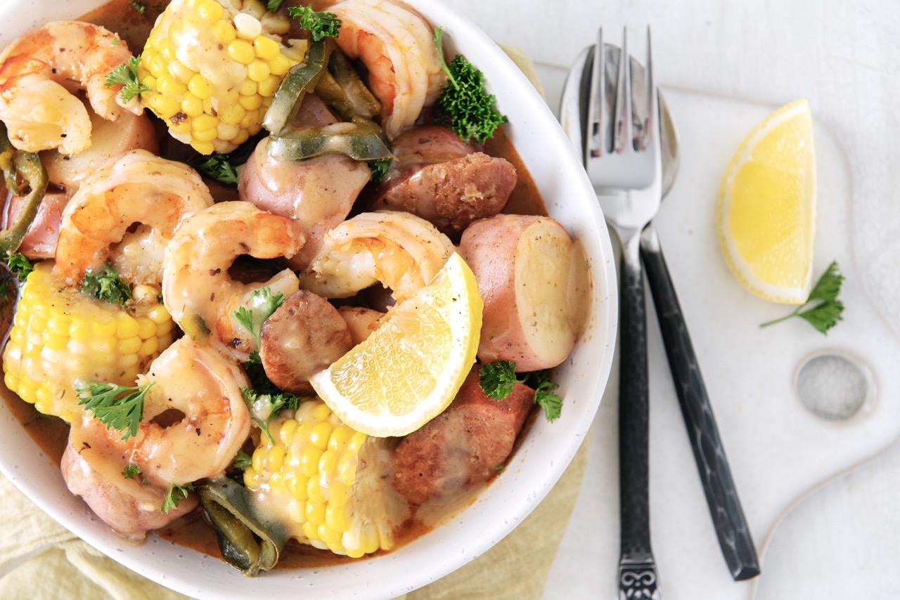 Chorizo Prawn Boil