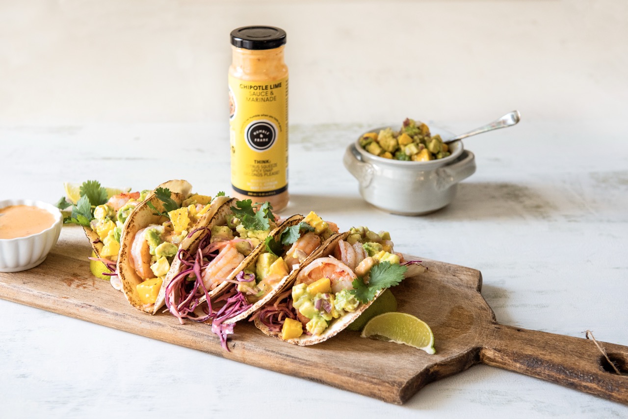 Chipotle Prawn Tacos