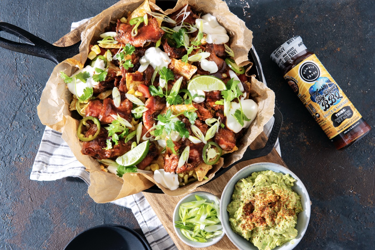 BBQ Steak Nachos