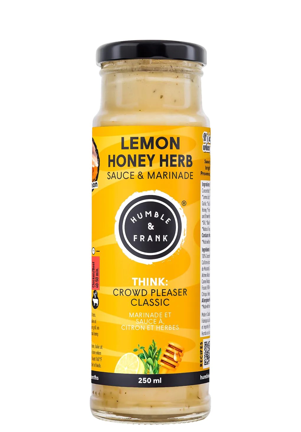 Lemon Honey Herb Sauce