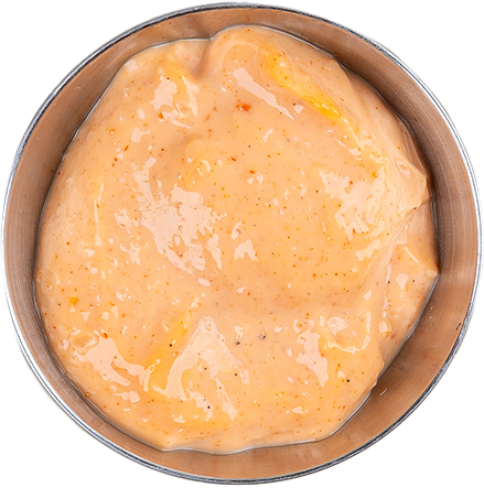 Korean Aioli Dip from Korean Restaurant Won Chickin in Hmaburg