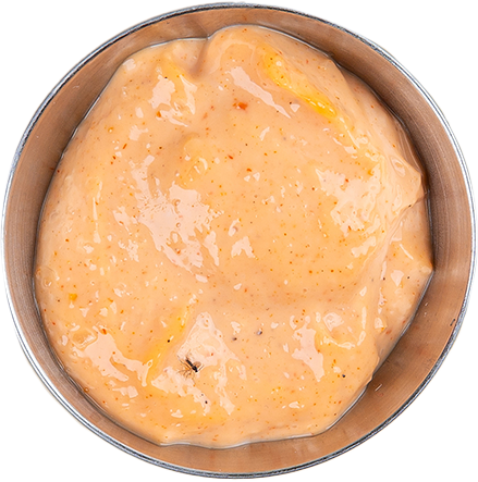 Korean Aioli Dip from Korean Restaurant Won Chickin in Hmaburg