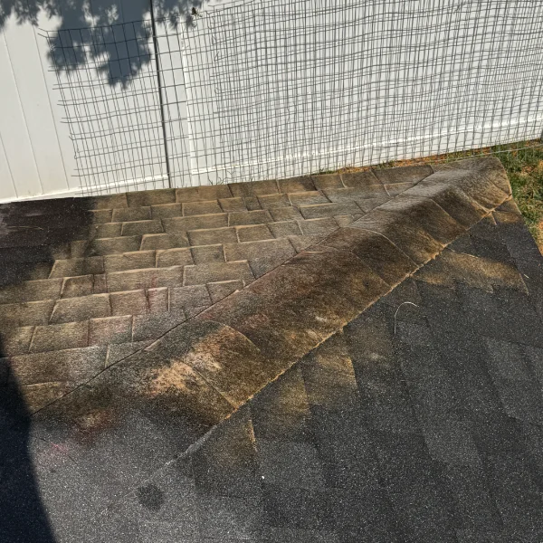 Water damage in ceiling
