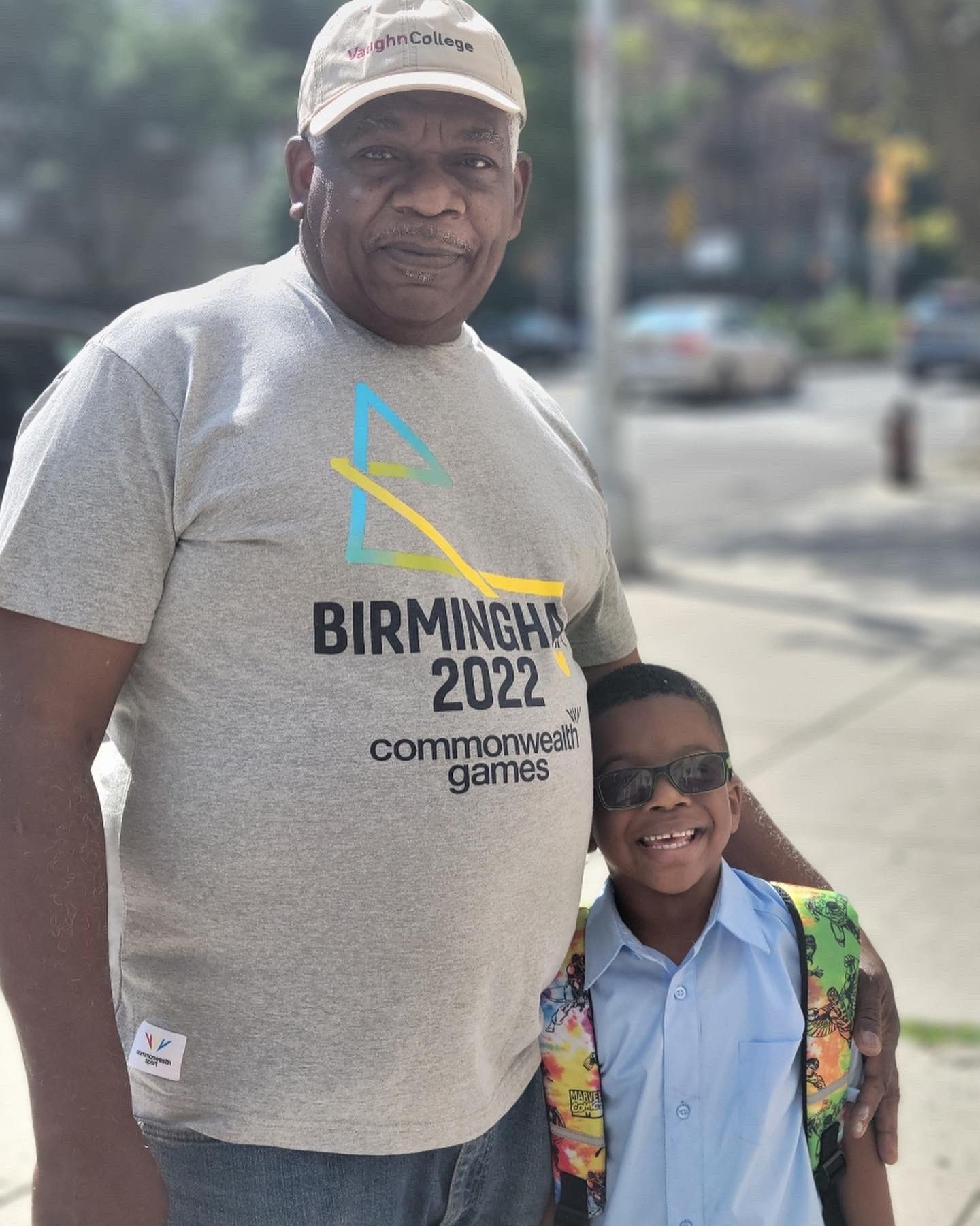 a man and a boy