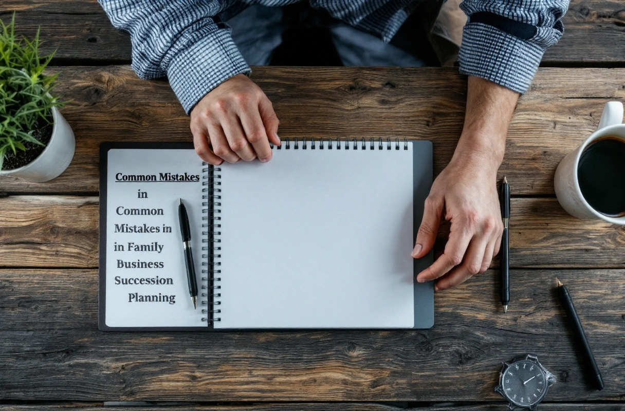 Professional image illustrating Common Mistakes in Family Business Succession Planning