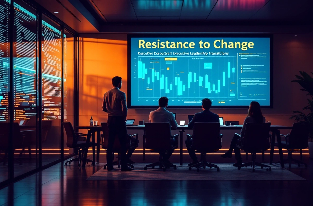 Professional image illustrating 2. Resistance to Change