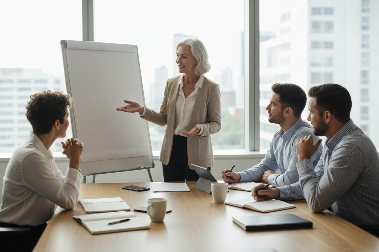 Professional image illustrating Leadership Training: A Key Component of Development