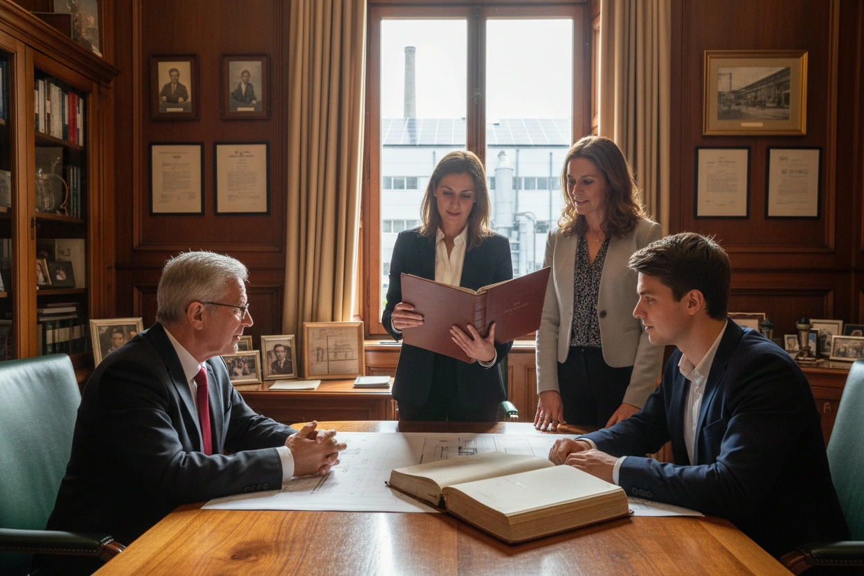 Professional image illustrating Types of Succession Planning Models