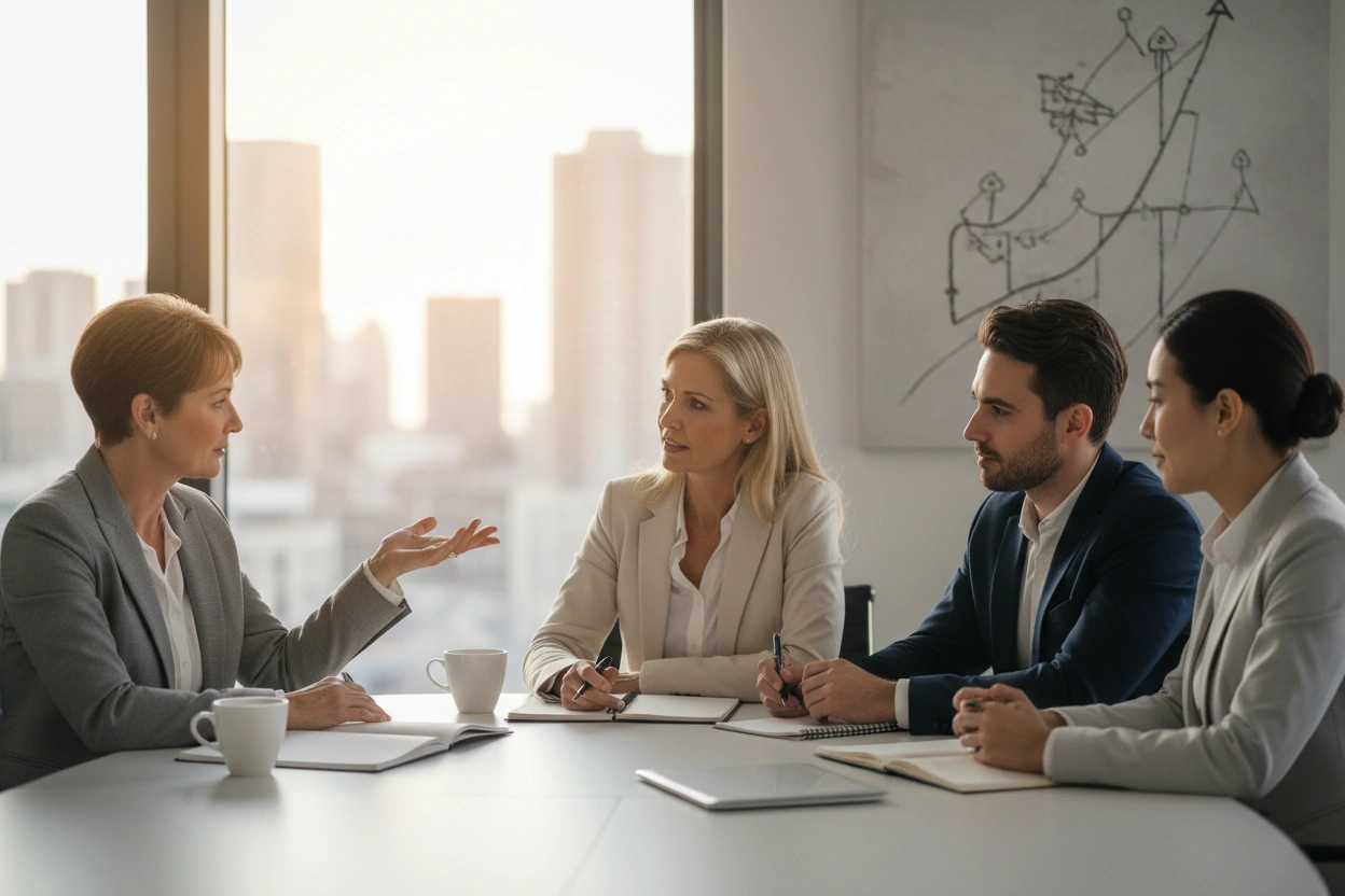 Professional image illustrating Top Leadership Coaching Techniques for Effective Management