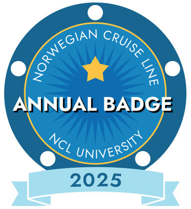 Norwegian Cruise Line Annual Badge