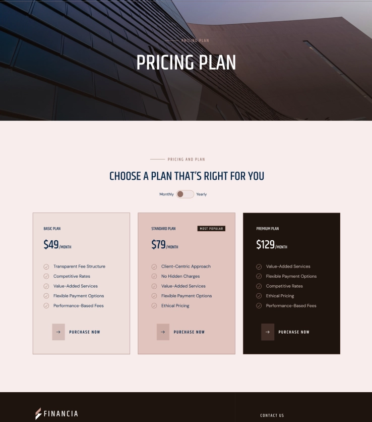 Pricing Plan