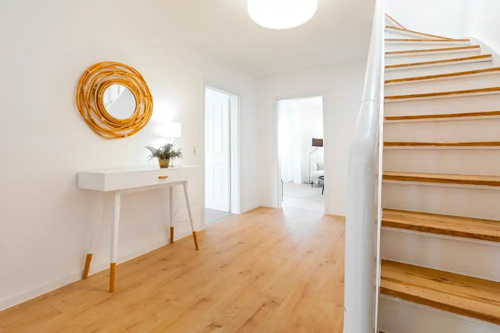 schöner Eingangsbereich eines Hauses