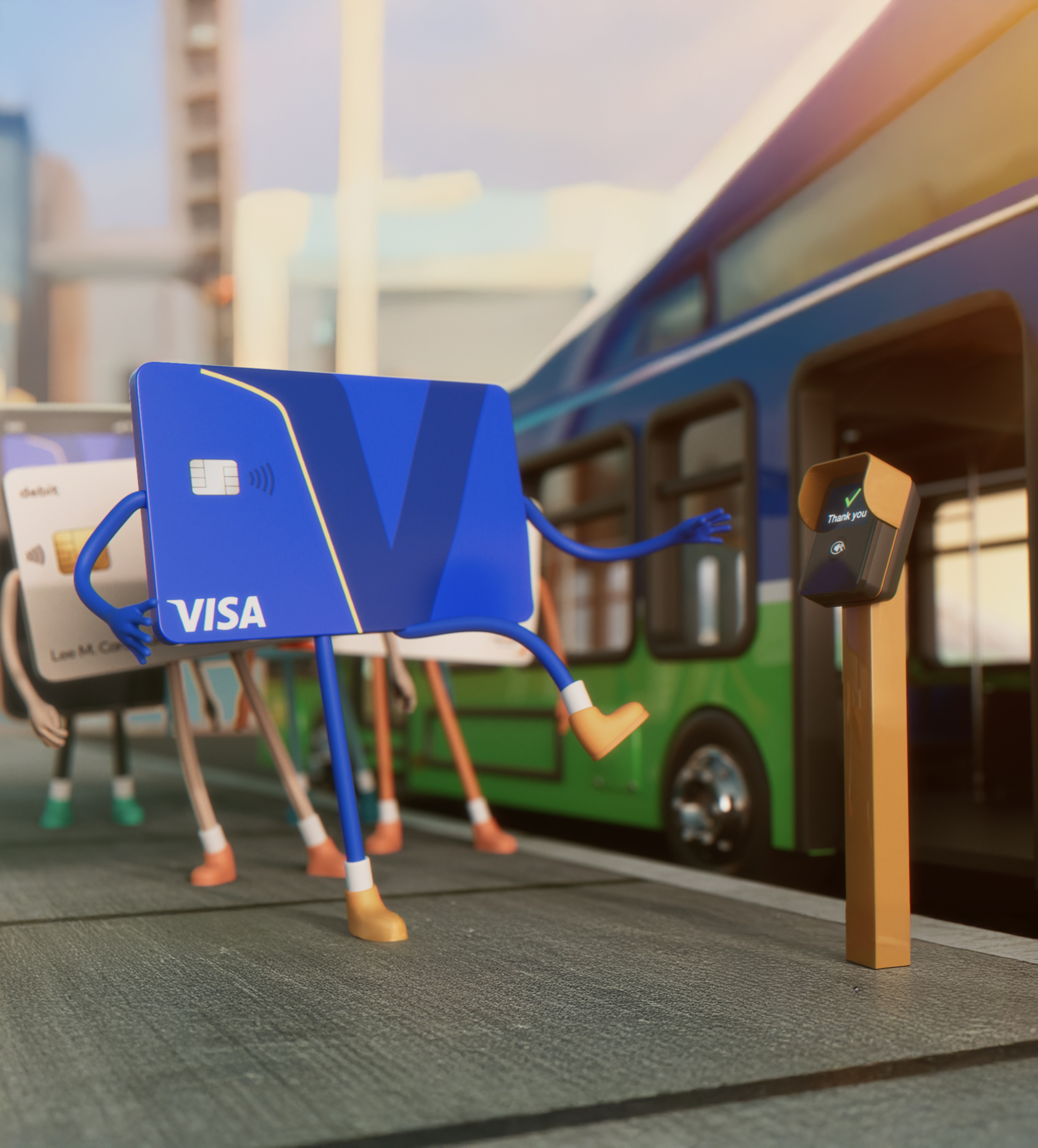 Taken from a Copacino Fujkado Advertisng activation, a man and woman kissing in front of a Seattle backdrop