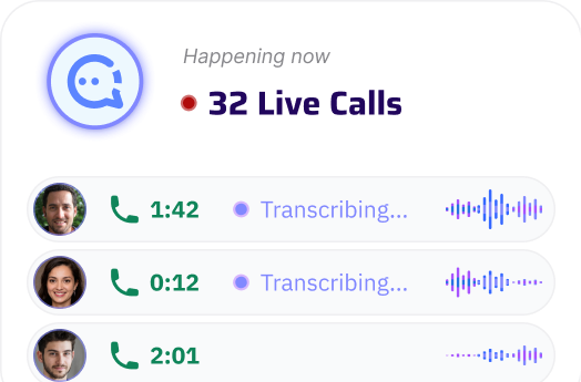 CarAi handles multiple live calls at once