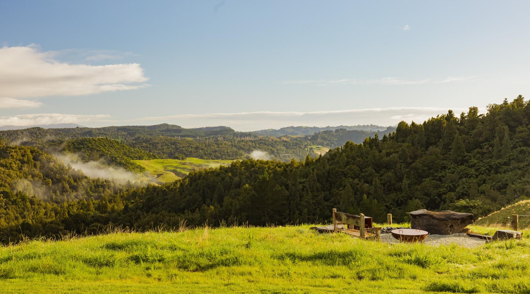 Private Tours At The Okahau Glowworm Cave At Waitomo In New Zealand.
