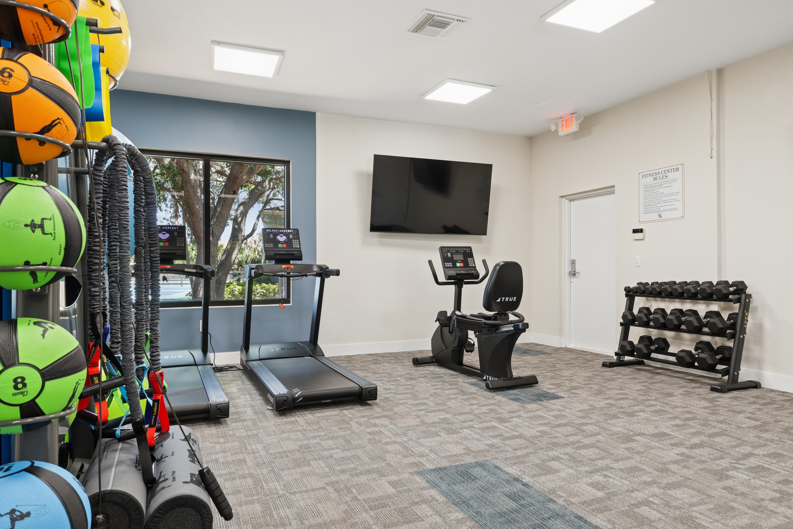 fitness center