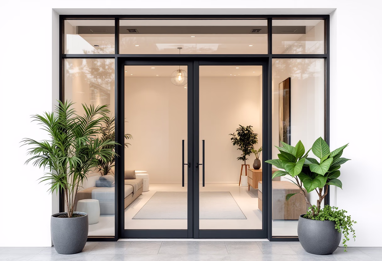 yoga studio entrance