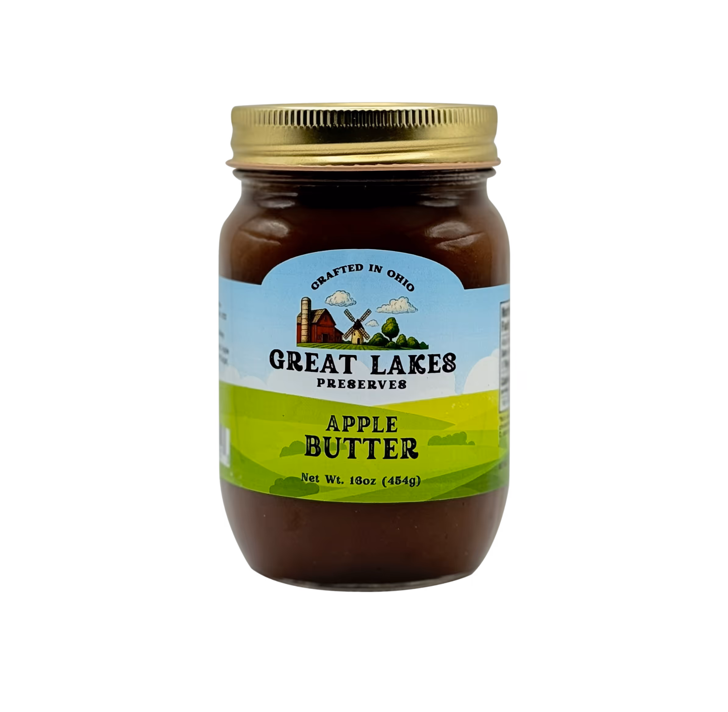 Homemade apple butter by Great Lakes Preserves