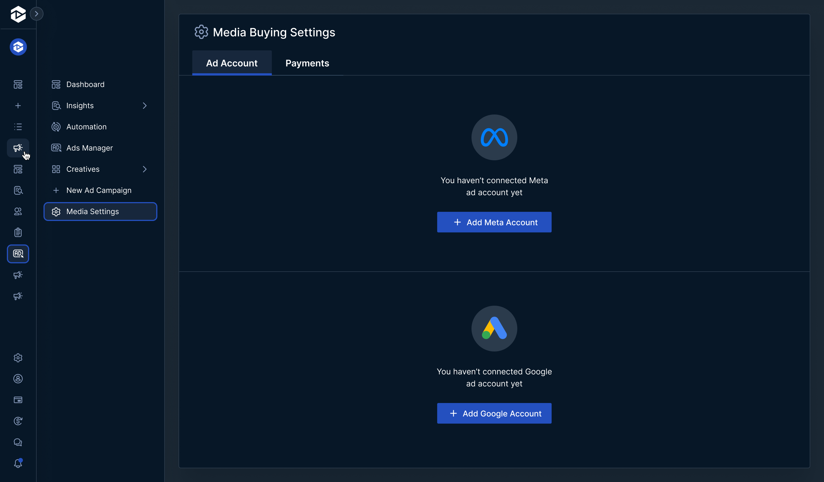 Analytics dashboard for user 'Mark Copeland' showing audience data across Instagram, Facebook, Twitter, YouTube, and Reddit. Includes bar charts of audience growth across all platforms and per platform, a pie chart of audience distribution by platform, and a segment breakdown by coaching types like personal development, life, and business coaching.