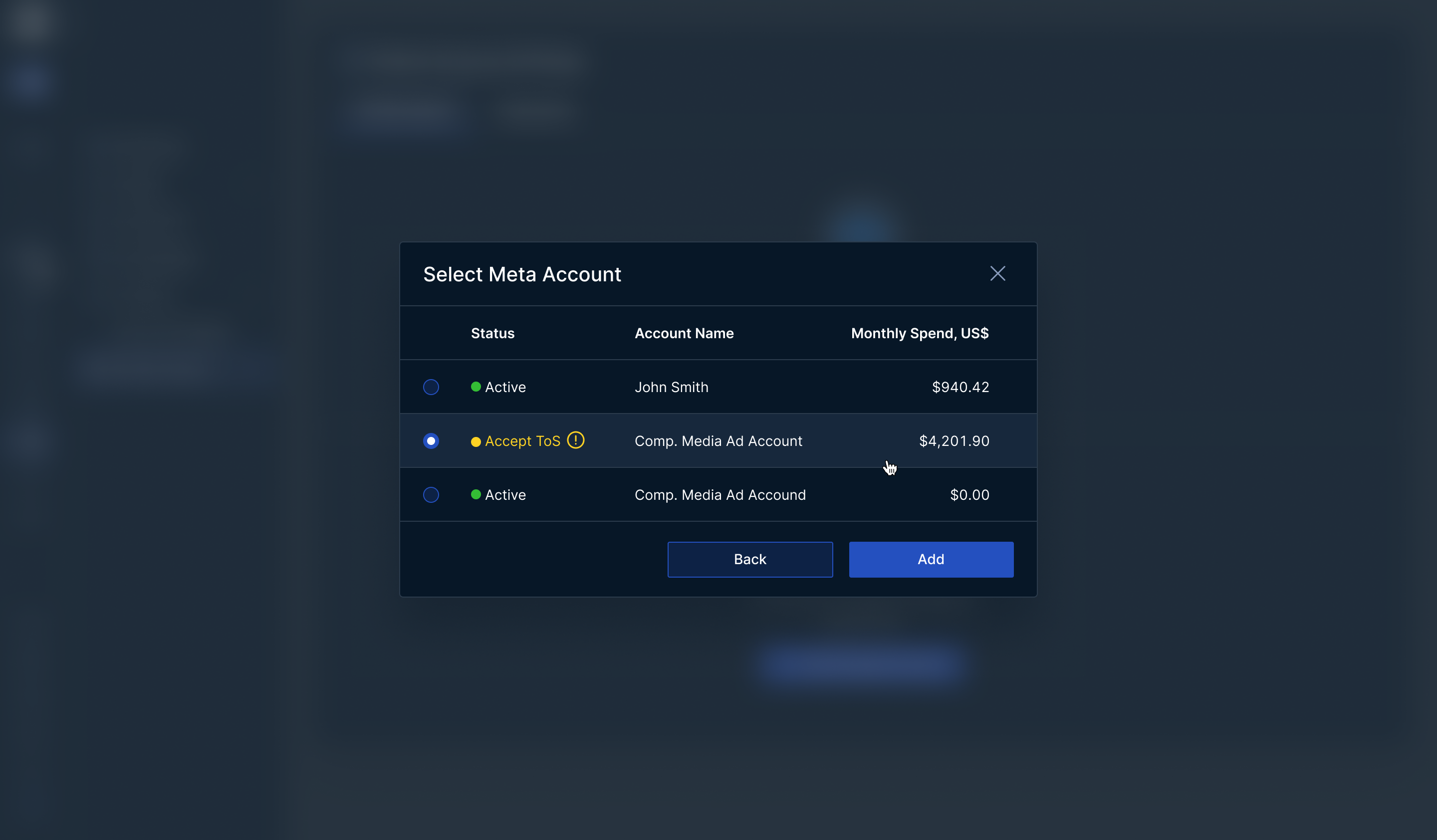 Analytics dashboard for user 'Mark Copeland' showing audience data across Instagram, Facebook, Twitter, YouTube, and Reddit. Includes bar charts of audience growth across all platforms and per platform, a pie chart of audience distribution by platform, and a segment breakdown by coaching types like personal development, life, and business coaching.
