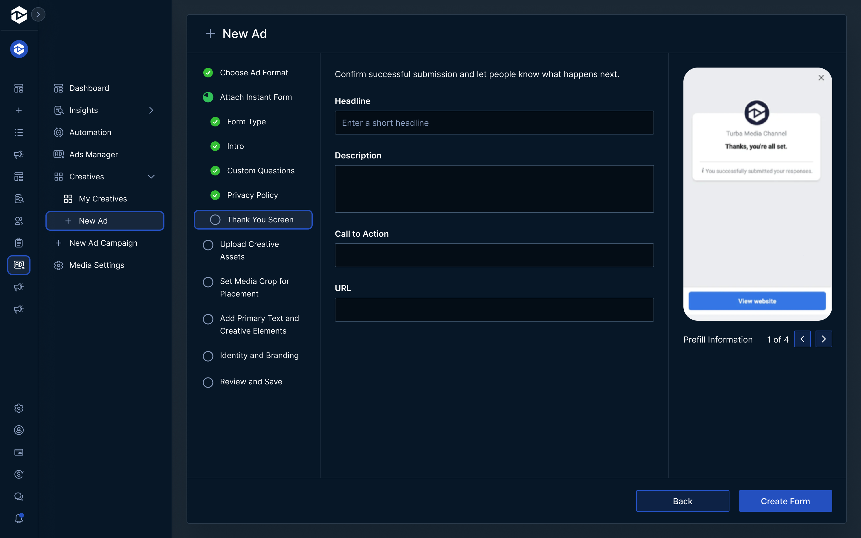 Analytics dashboard for user 'Mark Copeland' showing audience data across Instagram, Facebook, Twitter, YouTube, and Reddit. Includes bar charts of audience growth across all platforms and per platform, a pie chart of audience distribution by platform, and a segment breakdown by coaching types like personal development, life, and business coaching.