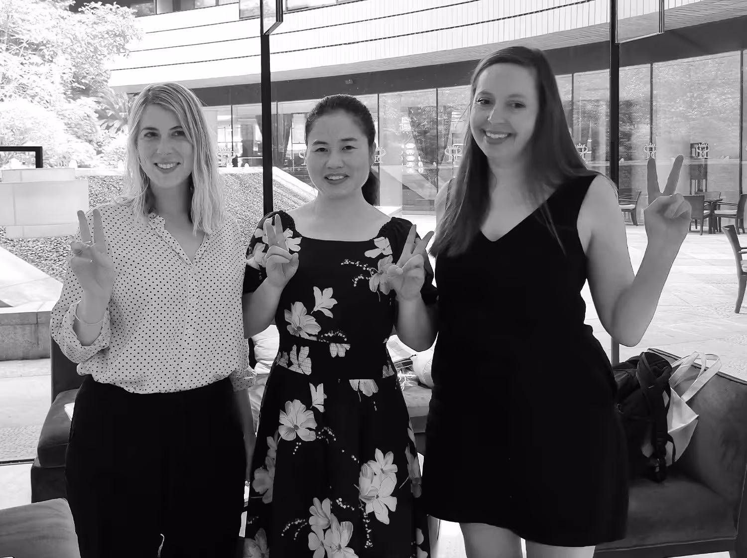 MANUFACTURERS. Founders Pippa and Hannah visiting supplier factories, ensuring esg compliance and positive supplier relationships. 