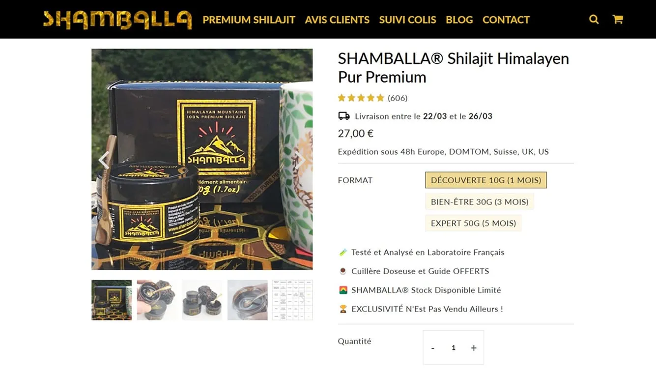 Shamballa Shilajit: Test and Full Review 2025