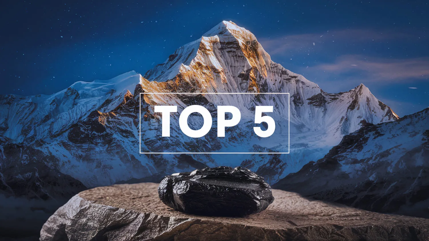 Top 5 Authentic Shilajit Himalayas 2025: The Ultimate Comparative Guide