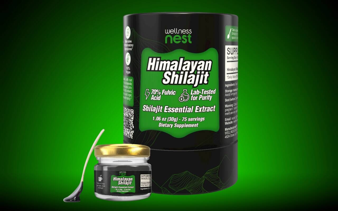 Wellness Nest Shilajit : Un Trésor Himalayen pour le Bien-Être