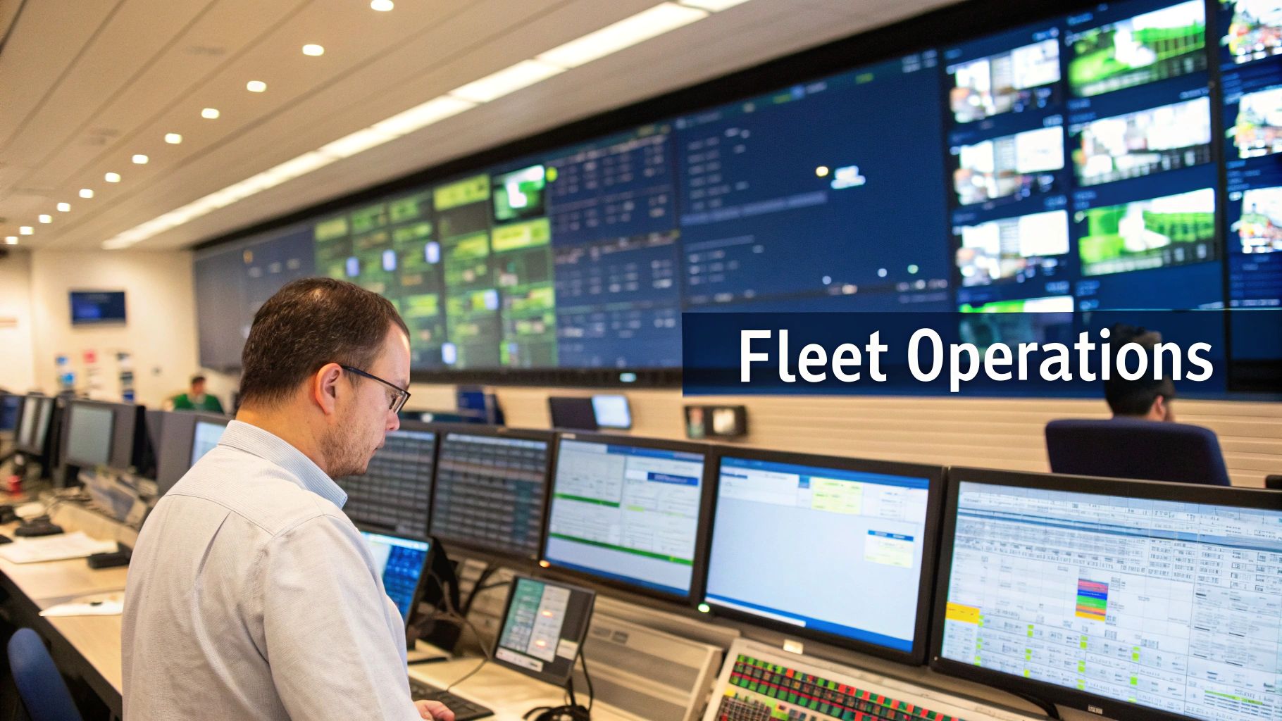 Large Fleet Dispatcher