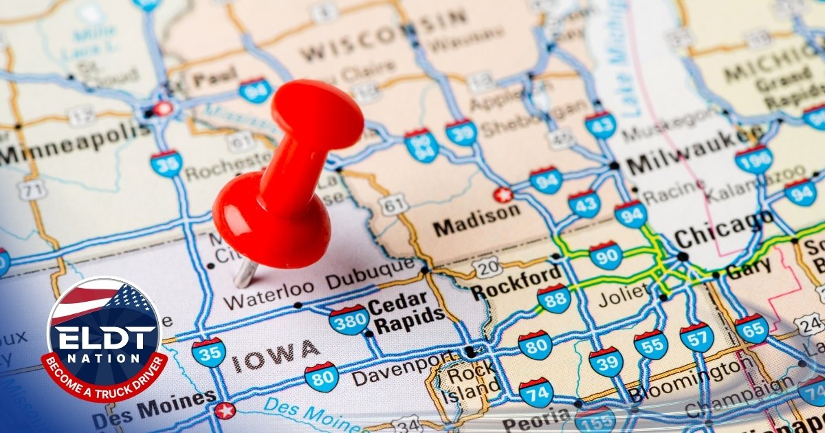 Class B ELDT in Iowa - Transit & Municipal Fleet Track in IA