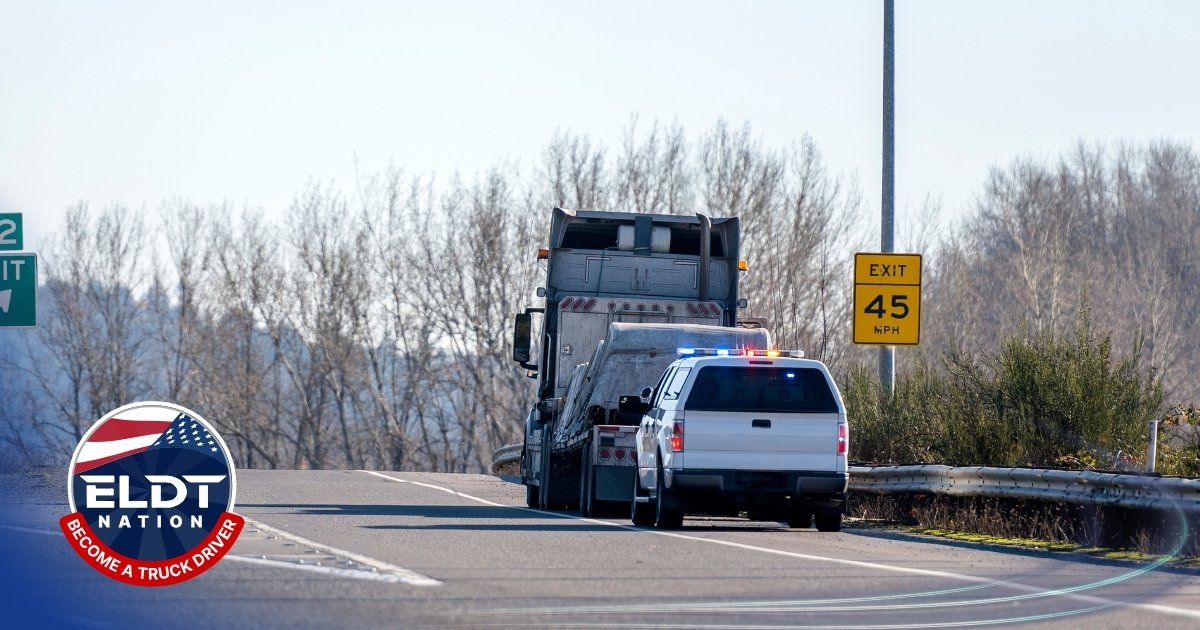 Police Pulling You Over? Common Trucker Triggers
