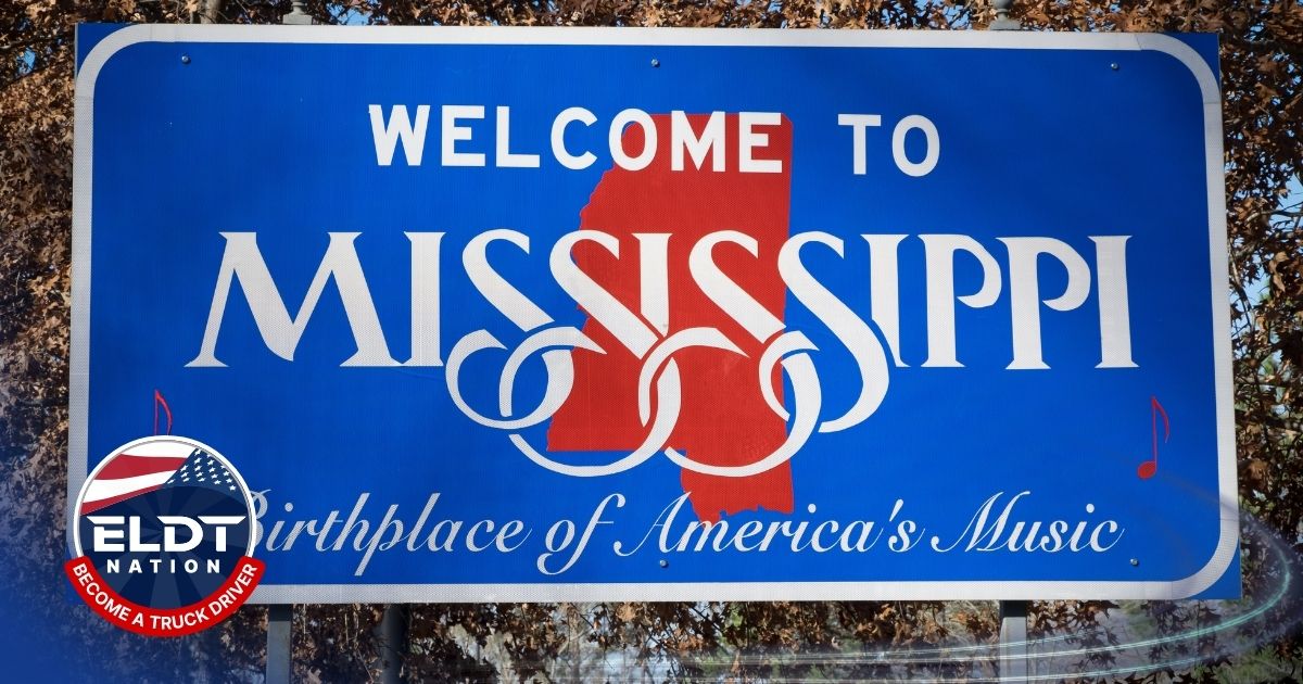 Mississippi ELDT Hazmat (H) Endorsement – Online Theory & TSA Background Process