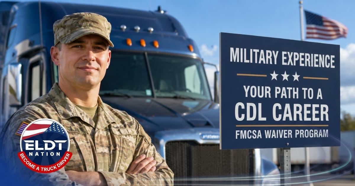 From Military to Trucker: How the FMCSA Military Skills Test Waiver Gets You a CDL