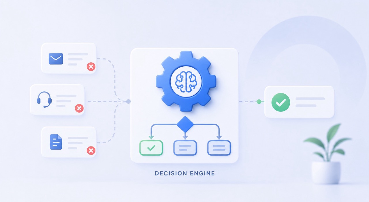 How Decision Engines Reduce Service Errors