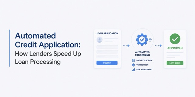 Automated Credit Application: How Lenders Speed Up Loan Processing